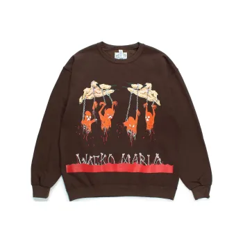 WACKO MARIA Sweatshirt Unisex Brown