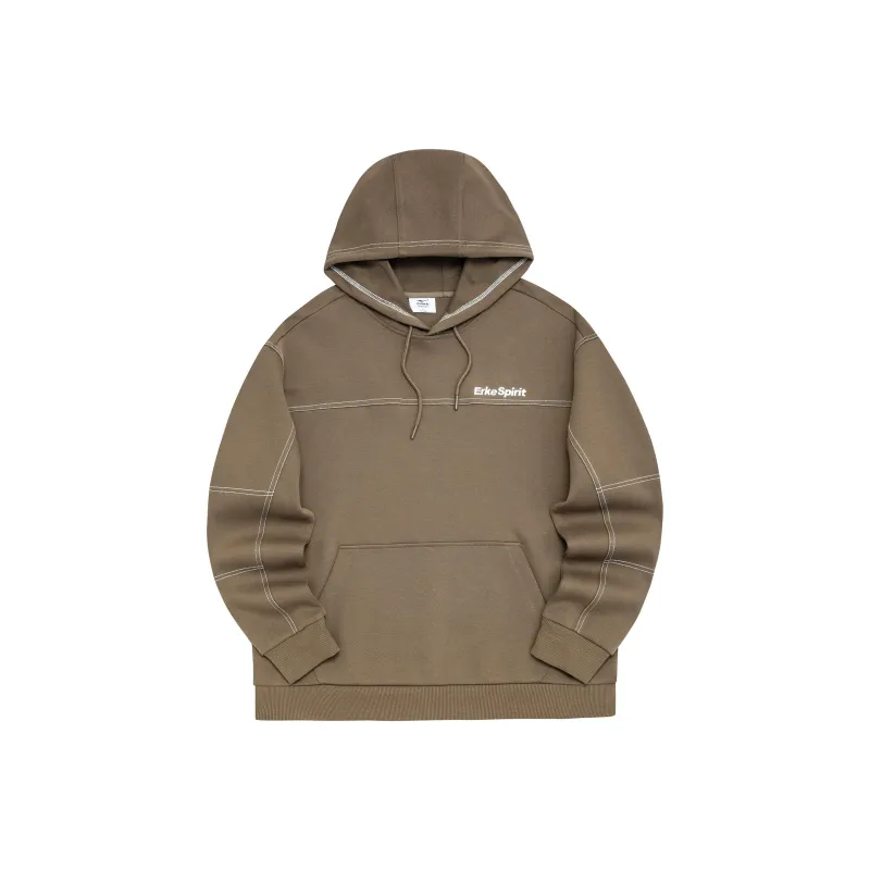 Erke Sweatshirts Men Deerskin Brown-0