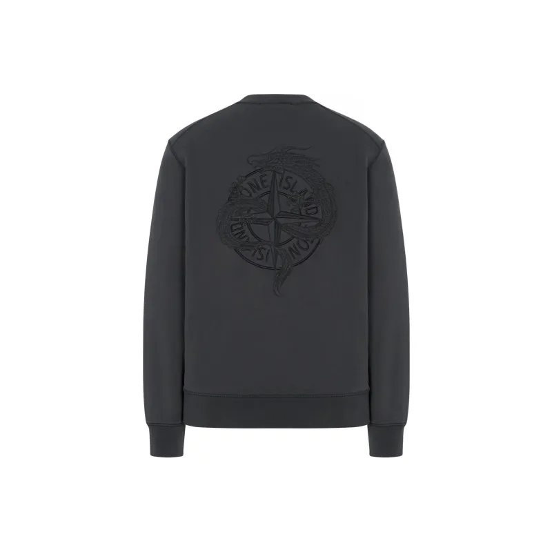 STONE ISLAND SS24 Sweatshirt Unisex Dark Gray-0