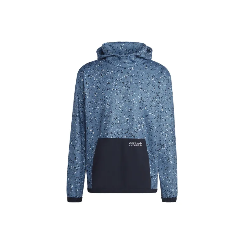 Adidas Originals Adventure AOP OH Sweatshirts Men Blue-0