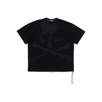 A BATHING APE X Mastermind Skull Over Print Relaxed Fit Tee
