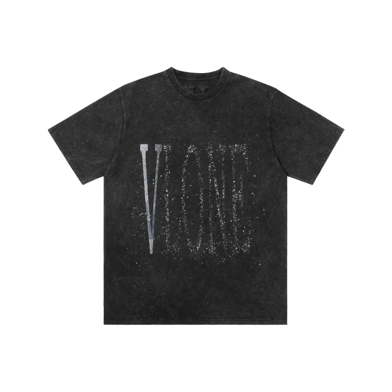 VLONE T Shirt Unisex Black Gray-1