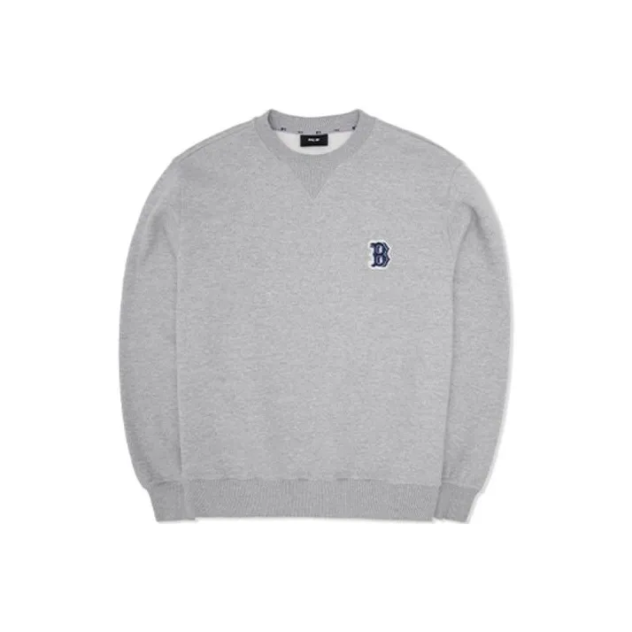 MLB Boston Red Sox Sweatshirts Unisex Gray-0