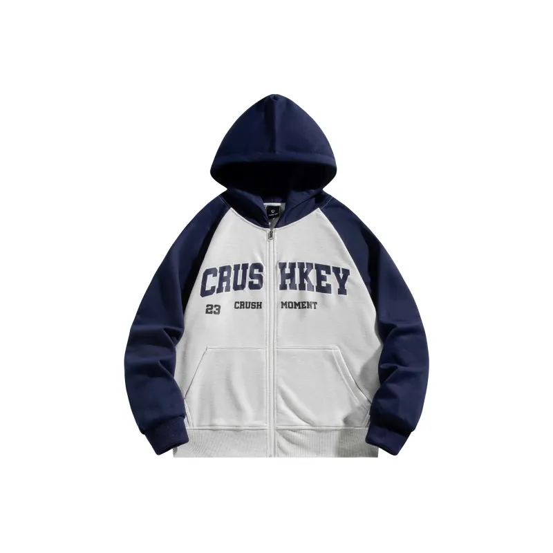 CRUSH KEY Sweatshirt Jacket Unisex-0