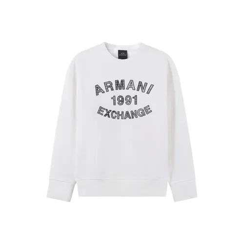ARMANI EXCHANGE Sweatshirts Men White