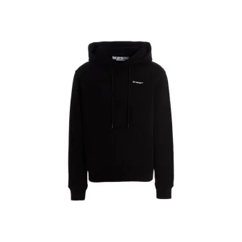 OFF WHITE Wave Outl Diagonal Slim Zip Hoodie