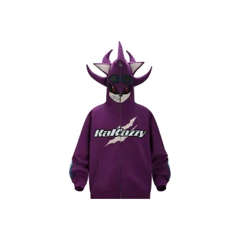 KAKAZZY Sweatshirts Unisex Purple