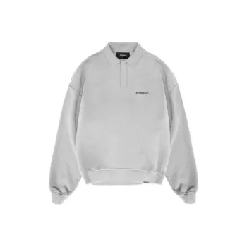 REPRESENT Owners Club Long Sleeve Polo Sweater