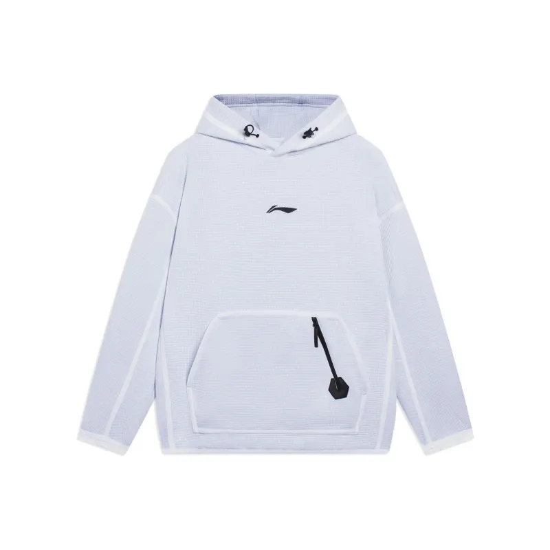LiNing Professional Basketball Collection Basketball Shoes Sweatshirt Men's White-0