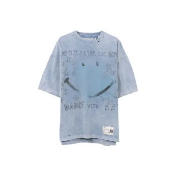 Maison Mihara Yasuhiro Graphic print Distressed T shirt