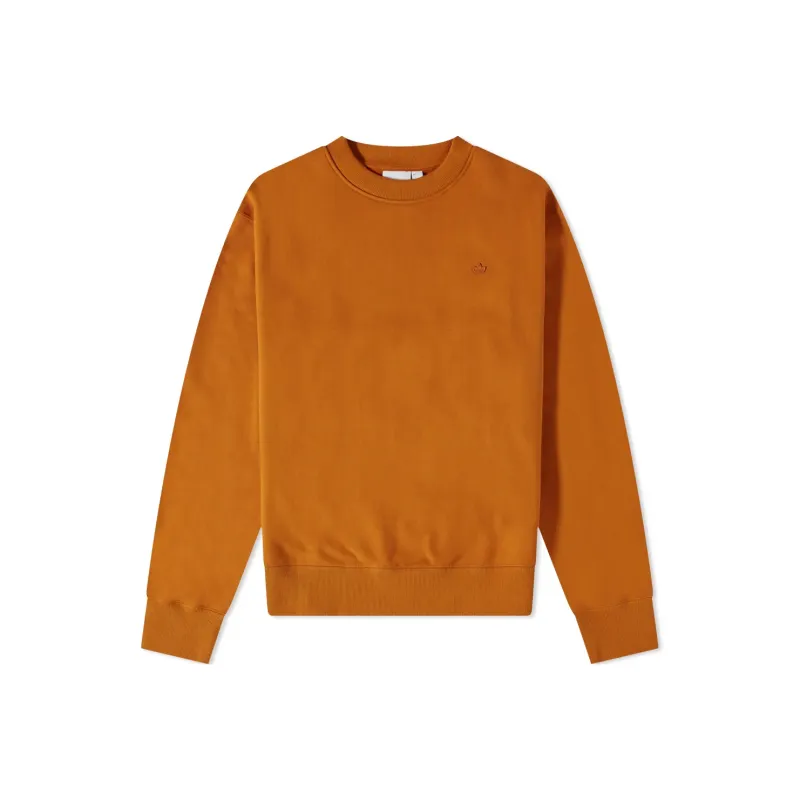 Adidas Logo-patch Crew-neck Sweatshirt-0