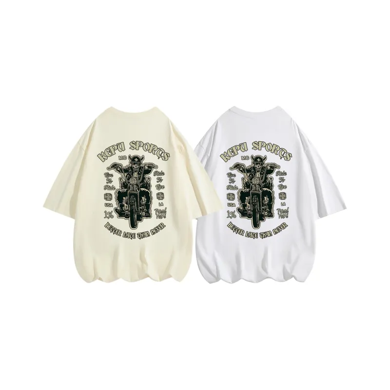 Kepu Short Sleeved T Shirts Unisex 2 Pack-19