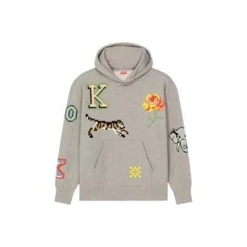 KENZO Pixel Oversized Hoodie