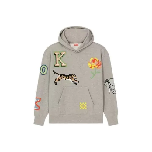 KENZO Pixel Oversized Hoodie