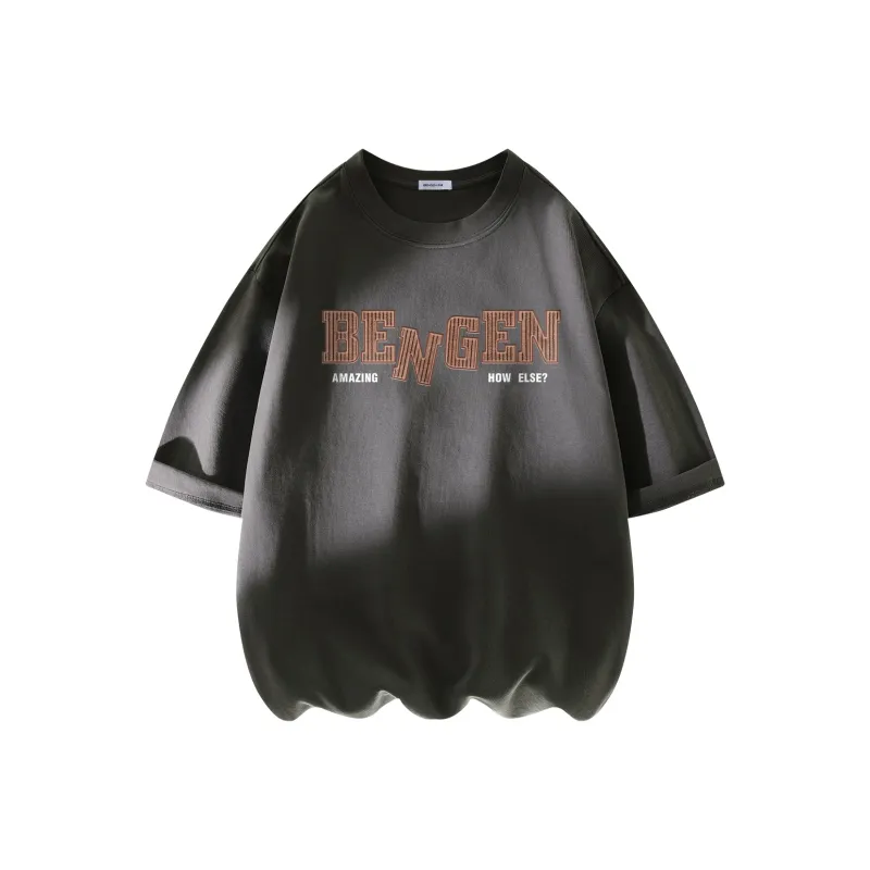 BENGEN T Shirts Unisex-4