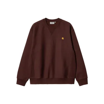 Carhartt WIP Sweatshirts Men Brown Red