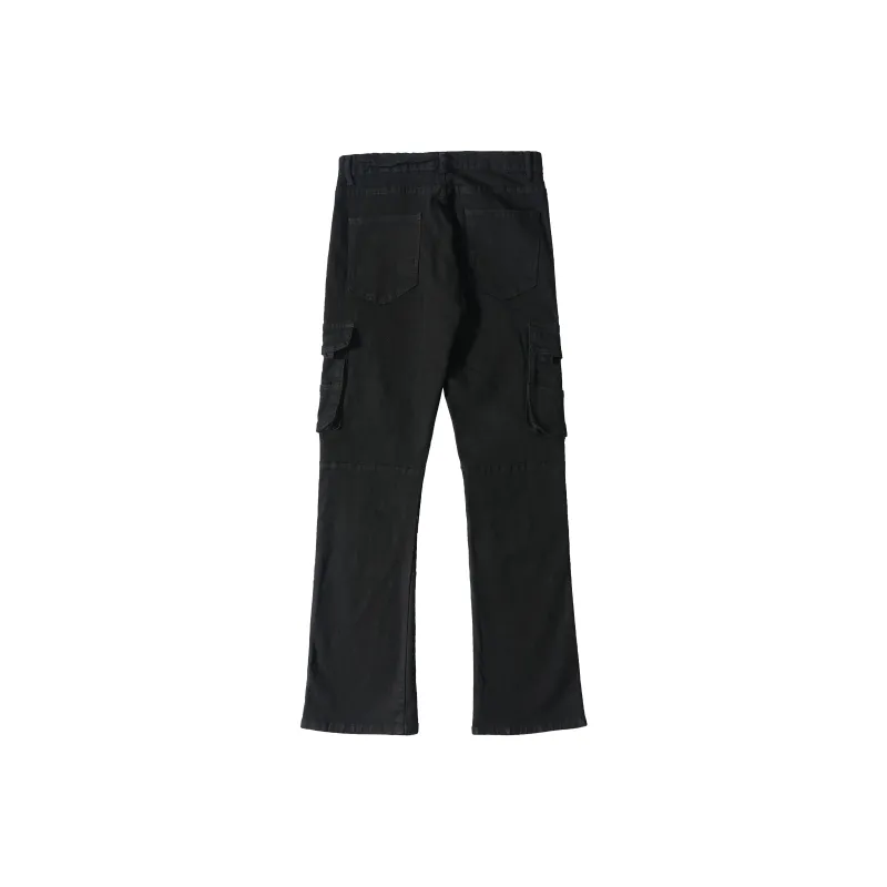 VIPGOOSE Jeans Unisex Black-6