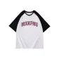 White Body with Black Sleeves[Red Text]