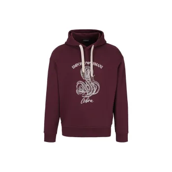 EMPORIO ARMANI Sweatshirts Men Red