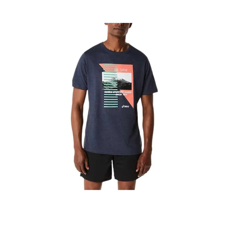 Asics T-Shirt Unisex Heather Color-0