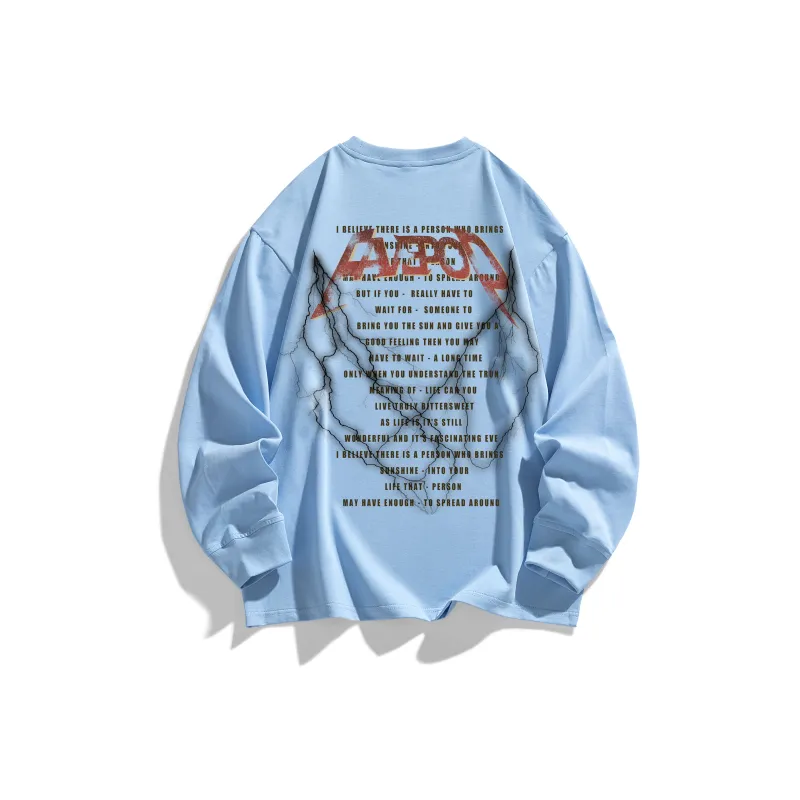 FAVEPOP Long Sleeved T Shirt Unisex-11