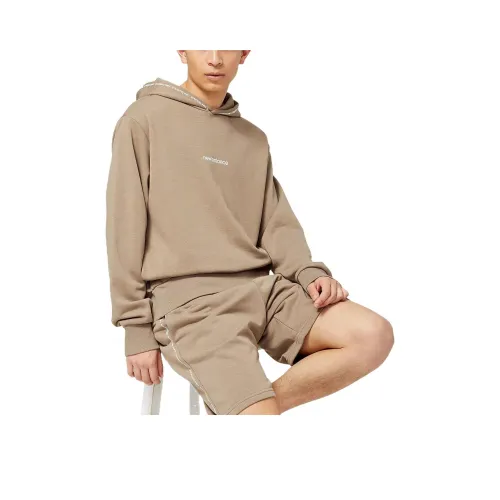 New Balance Essentials Magnify Linear Sweatshirts Men Khaki