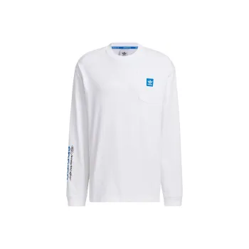Adidas Originals CITY SKATE LONG SLEEVE T-SHIRT T-Shirt Men White