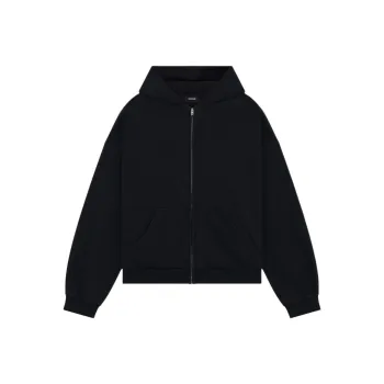 WE11DONE Spiked Zip up Hoodie