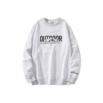 OUTDOOR PRODUCTS Sweatshirts Men White Heather Gray