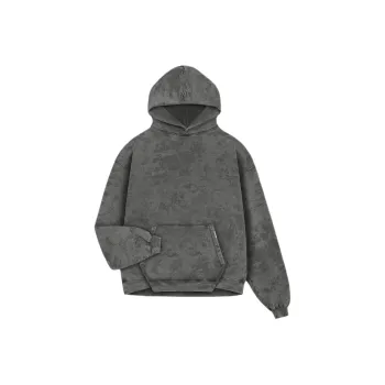 REPRESENT Heavyweight Initial Hoodie Sweatshirt Men's Gray