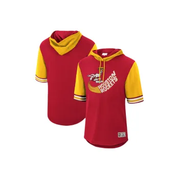NBA x Mitchell & Ness Houston Rockets Buzzer Beater T-Shirt Men Red