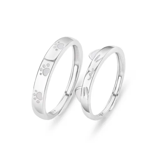 VOCK S999 Fine Silver Rings Unisex