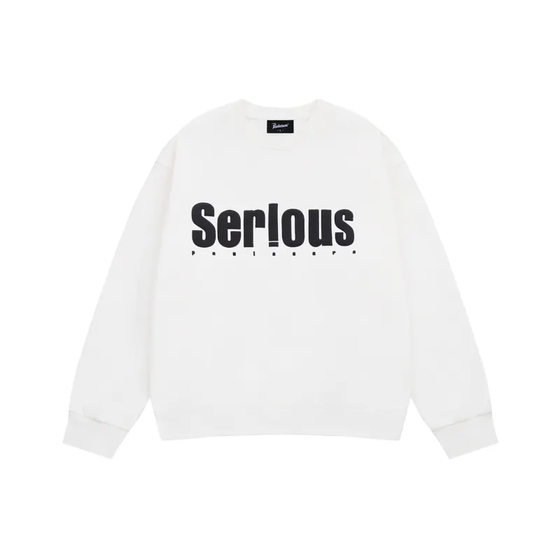 PAULASARA Brushed Crew Neck Sweatshirt Unisex-6