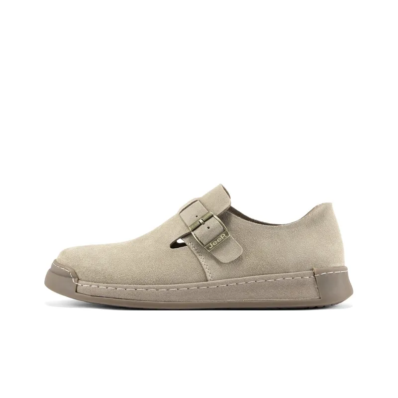 Jeep Cushioning Coverage Rebound Abrasion Resistant Lightweight Breathable Slip Resistant Low Top Casual Shoes Men's-0