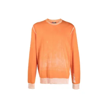 DIESEL Sweatshirts Men Orange
