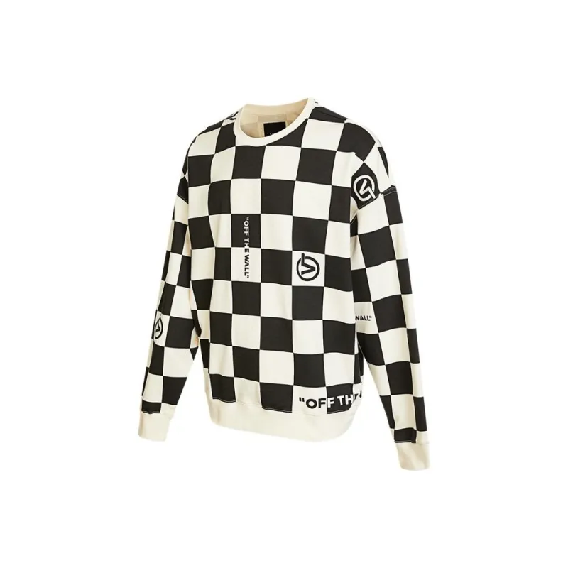 Vans Sweatshirt Men's Black White-0