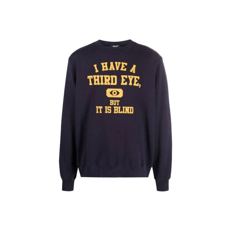 UNDERCOVER Slogan print Cotton Sweatshirt-0