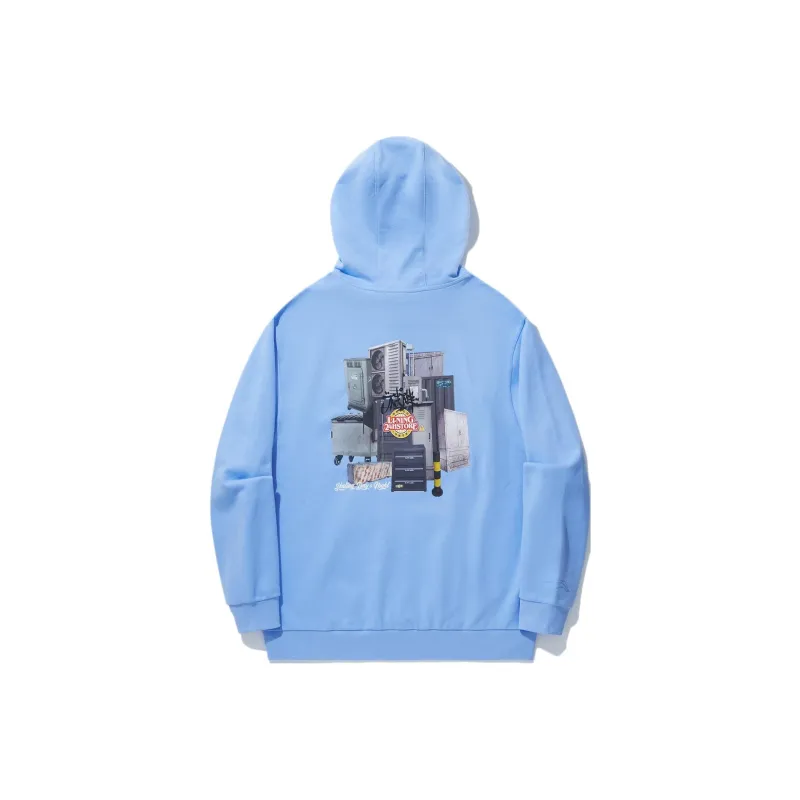 LiNing Sweatshirt Unisex Bright Sky Blue-0