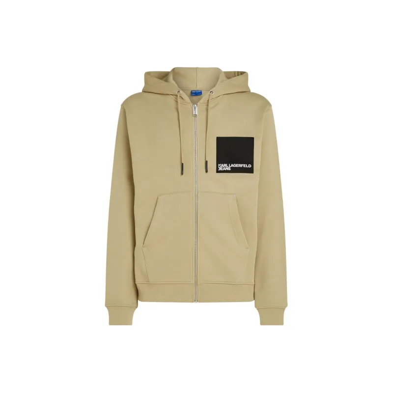 KARL LAGERFELD / Karl Lagerfeld Jeans Box logo Zip up Hoodie-0