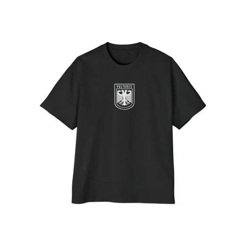 YEEZY VULTURES Album Peripheral Series T-Shirts Unisex Black