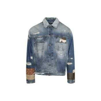 AMIRI Quad Artpatch Trucker Jacket