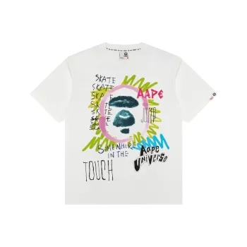 Aape T Shirts Men White WHX