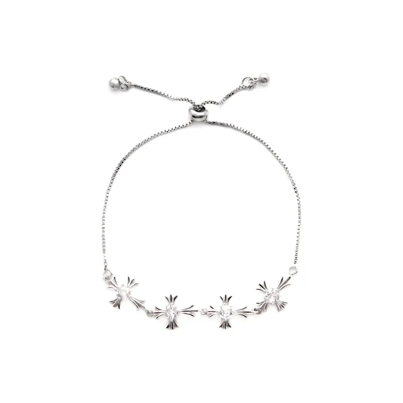 MEOBURLIY Zircon Bracelets Women's-0