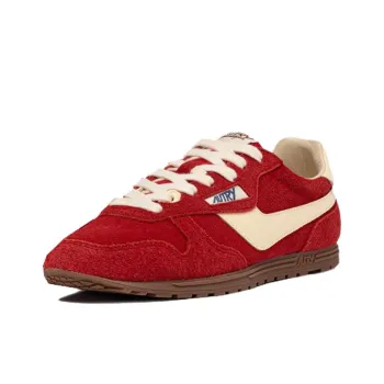 AUTRY WINDSPIN Anti Slip Wear Resistant Low Top Casual Shoes Men's Red