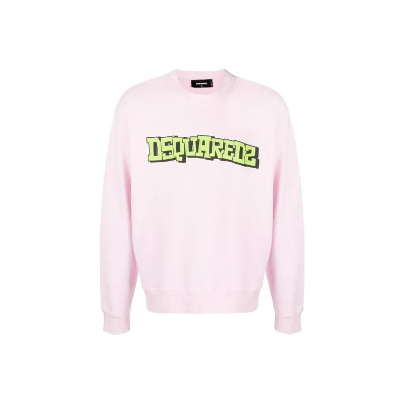 DSQUARED 2 Logo Printed Crewneck Sweatshirt-0