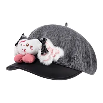 SLEEPYWALK Polyester Berets Unisex