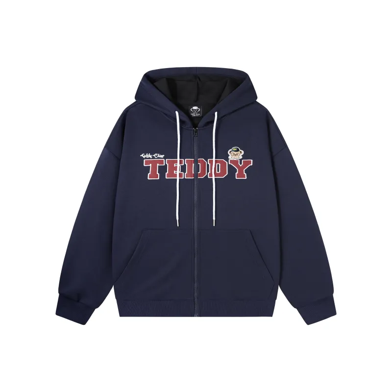 Teddy Bear Collection Sweatshirt Jacket Unisex-16