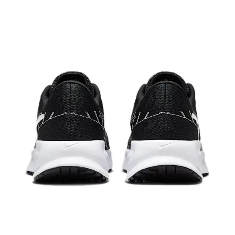 Nike Anti Slip Wear Resistant Low Top Casual Running Shoes Men's Black-4