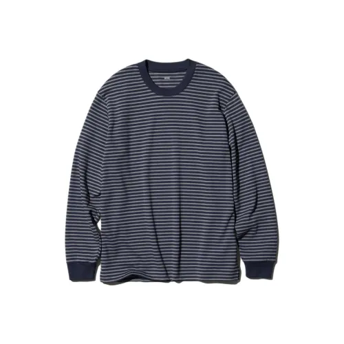 UNIQLO T Shirt Unisex Navy Blue