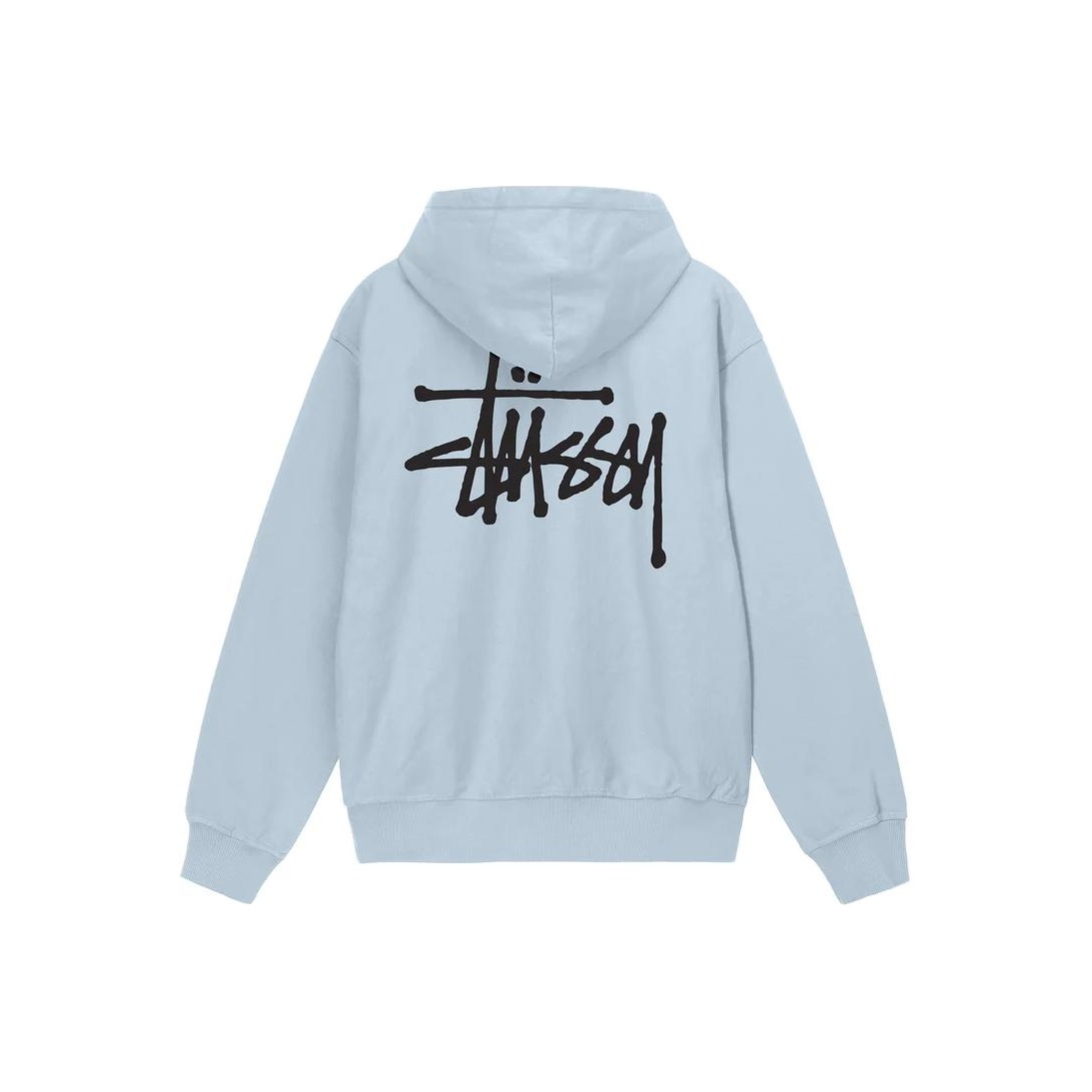 Stussy Basic Pigment Dyed Hoodie Black XL - POIZON Stussy Basic Pigment Dyed Hoodie Black XL - POIZON